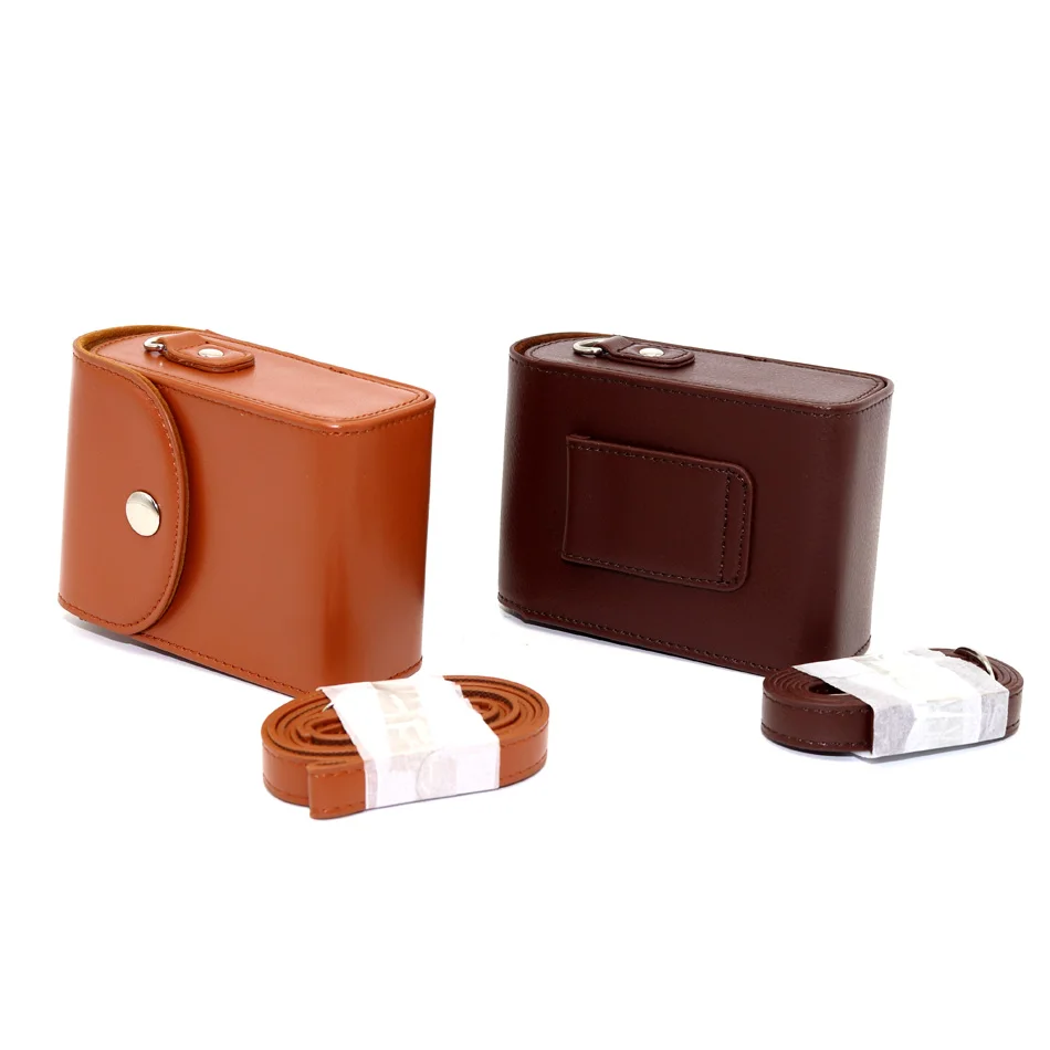 Винтаж из искусственной кожи Камера чехол для sony RX100 RX100M2 RX100M3 M4 V HX30 HX50V HX60 HX90 WX500 Nikon