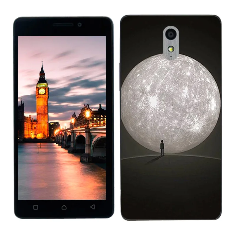 Чехлы для телефонов Lenovo Vibe P1M силиконовая защитная накладка с рисунком чехол P1Ma40