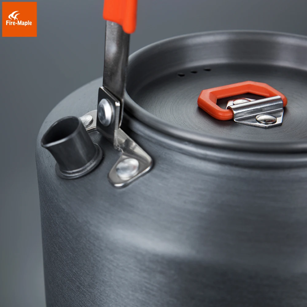 Fire Maple FMC XT2 Портативный Алюминий 1.5L обогрева чайник с теплообменником Чай Кофе