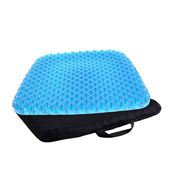 Силиконовая Honeycomb Flex 3D Охлаждающая подушка для яиц Сидящая гелевая Подушка Нескользящая мягкая удобная домашняя массажное кресло для офиса подушка ковер