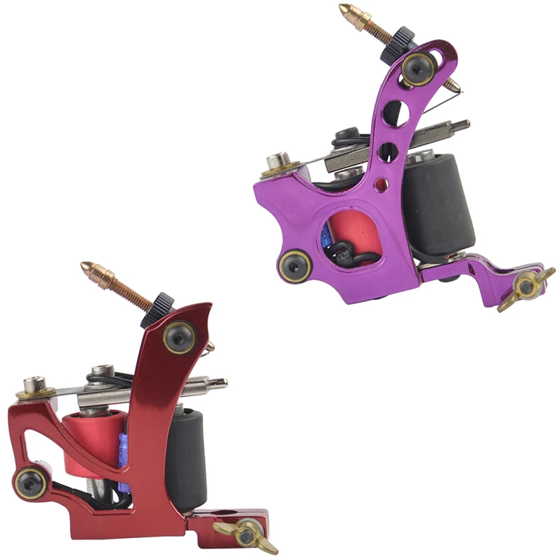 Наборы тату OPHIR для боди арта 2 ротационных машинки оборудование источник питания