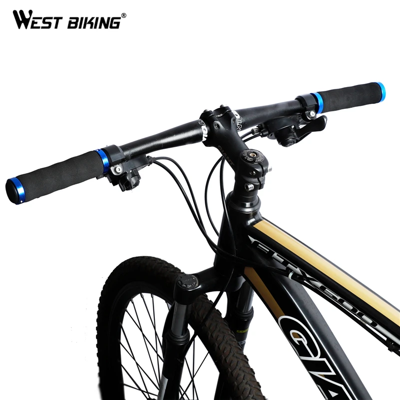 Велосипедные ручки WEST BIKING 1 пара мягкая поролоновая противоскользящая