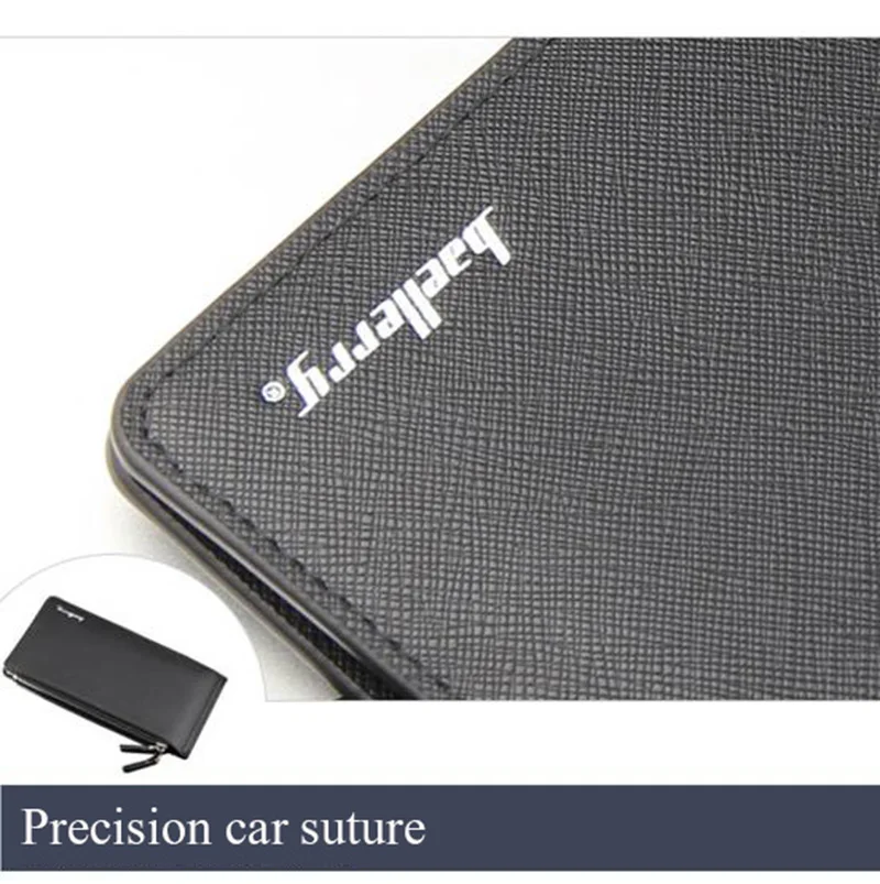 Новинка 2017 дизайнерский мужской кошелек из натуральной ПУ кожи роскошные