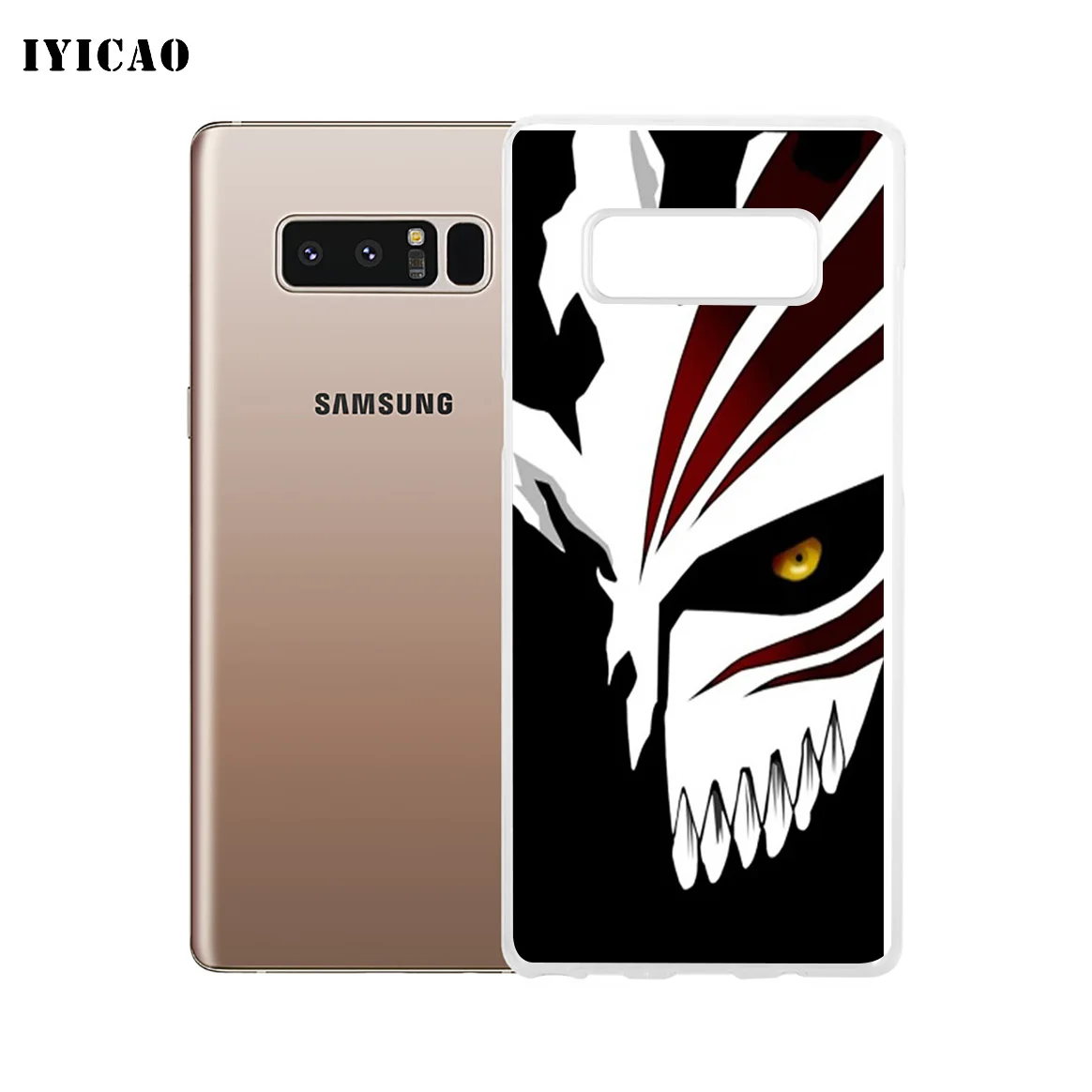IYICAO BLEACH ichigo маска мягкий силиконовый чехол для телефона Samsung A5 A6 Plus A7 A8 A9 J3 J5 J7 Note 8 9