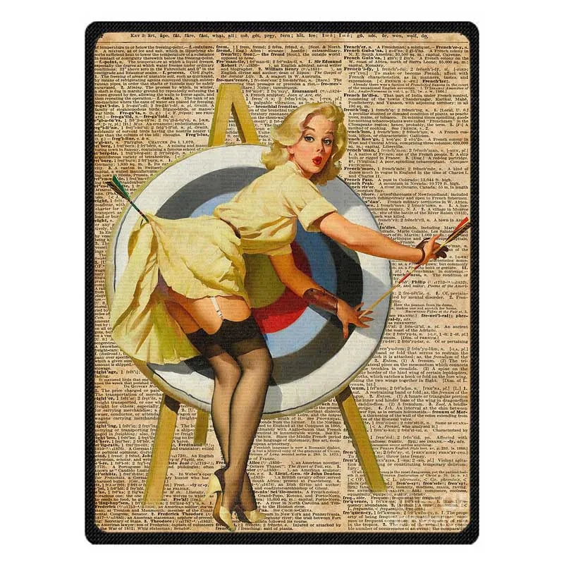 Summer Air Conditioning Blanket Soft Plush Plaids Personalized Pin Up Girl Pattern Sofa Car Travel Throw Blankets | Дом и сад