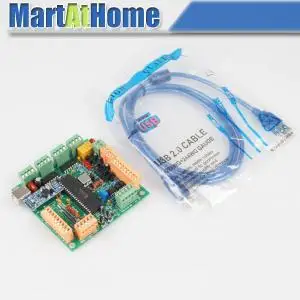 Бесплатная доставка USB cncusb 4 Ось Датчики числового программного управления