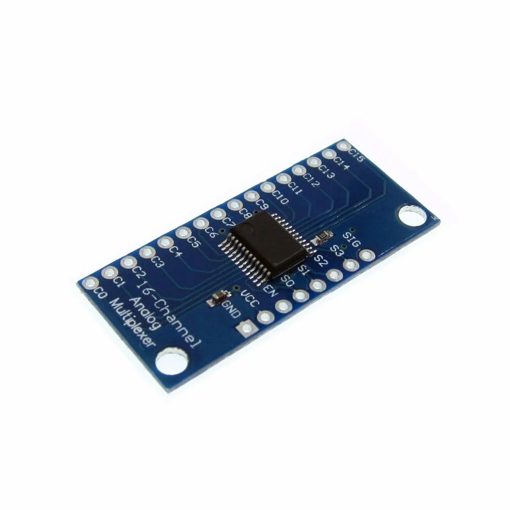 1 шт. CD74HC4067 16-канальный аналоговый цифровой мультиплексор Breakout Board модуль |