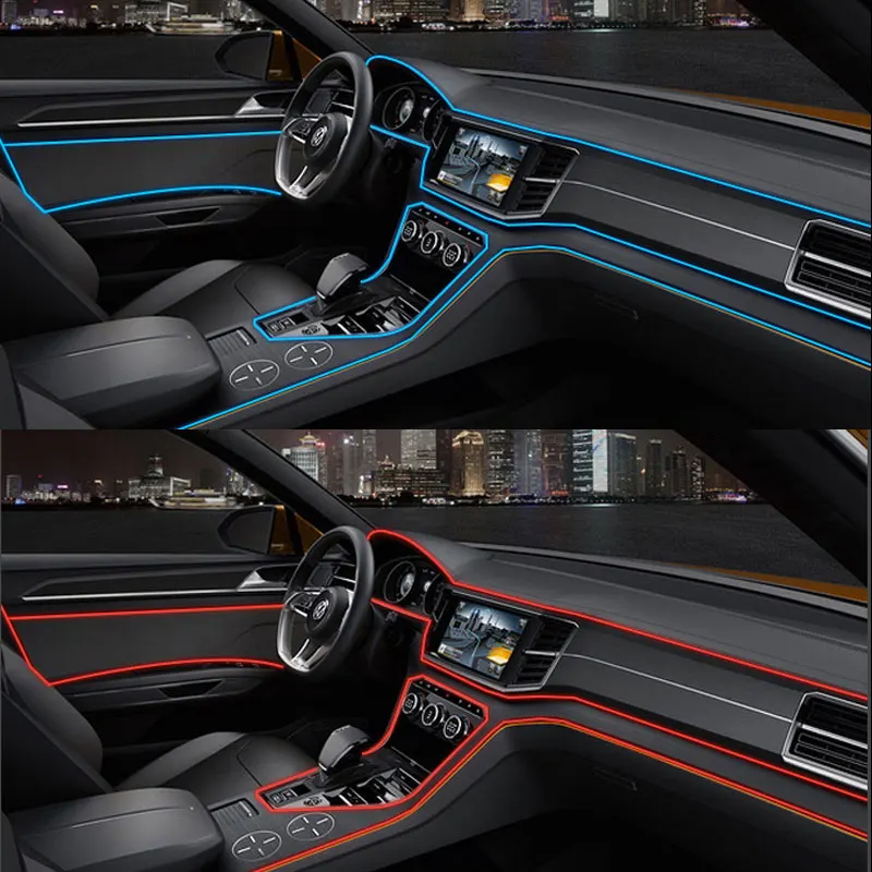 3 м автомобильный Стайлинг интерьера литье светодиодные полосы света для Hyundai creta