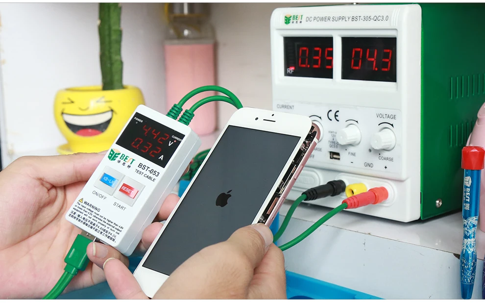 Высокое качество для iPhone X 8 7 7 Plus 6S 6 6P Инструменты для ремонта мобильных телефонов быстрая защита тока Outils источник питания Загрузочная линия