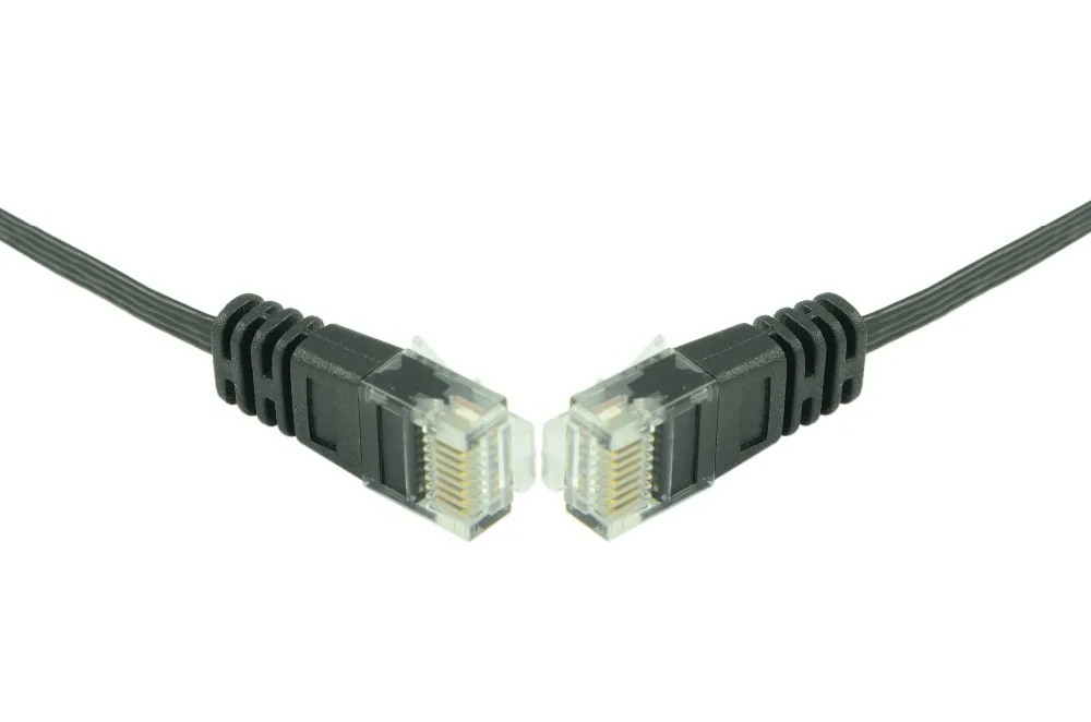 5 шт. оптовая продажа дешевый высокоскоростной сетевой Lan плоский CAT6 RJ45 Интернет