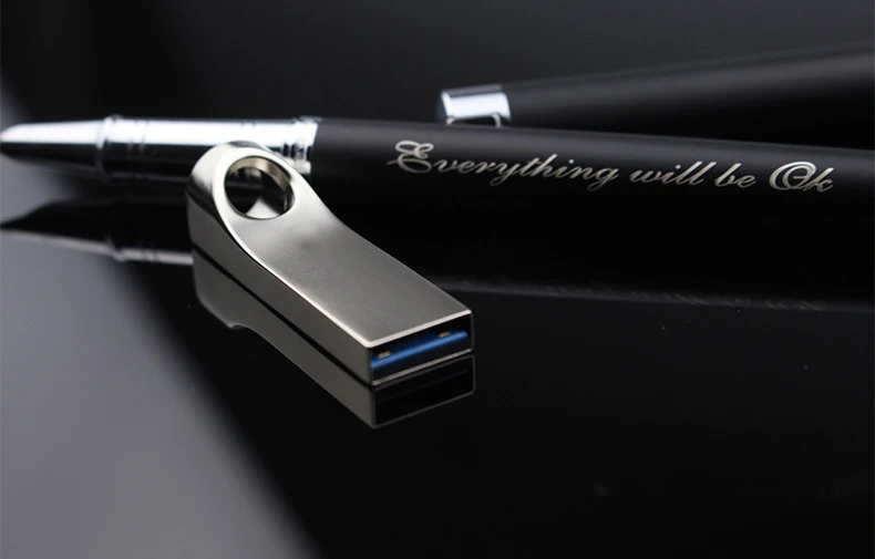 Mini Cle USB 3.1 Pendrive 128 GB Memoria Usb 3.0 Flash Drive 256GB 128GB 64GB 32GB Metal OTG Pen Drive Flash Disk Memory Stick