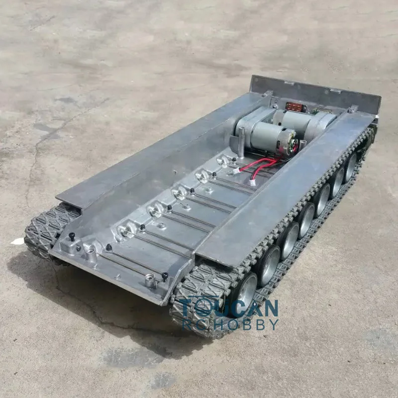 Leopard2A6 RC Танк полностью металлический шасси в сборе T3 треки Roadwheels M Цвет 1/16