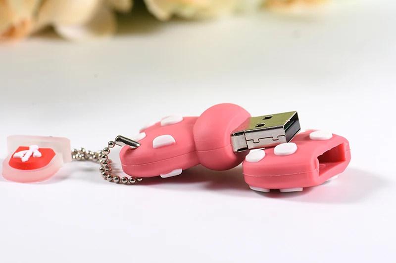 128 ГБ USB флеш-накопитель мультфильм Китти ручка с бантом диск 4 ГБ 8 ГБ 16 ГБ 32 ГБ 64 ГБ флеш-карта памяти розовый бант внешний накопитель