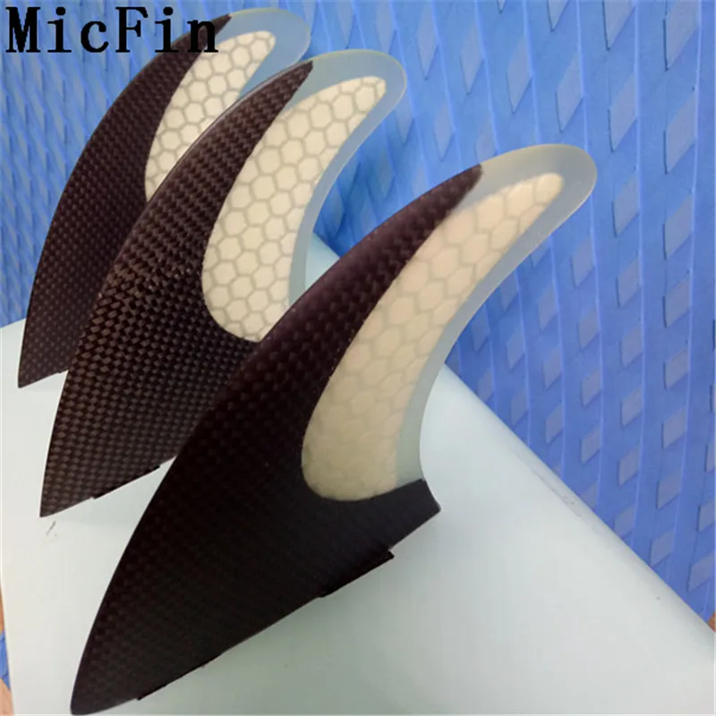 G5 2018FCS G5 Fin Surf стекловолокно сотовые Углеродные плавники Quilhas tri/набор средних размеров pranchas de surf FCS плавники для доски для серфинга - Цвет: G5