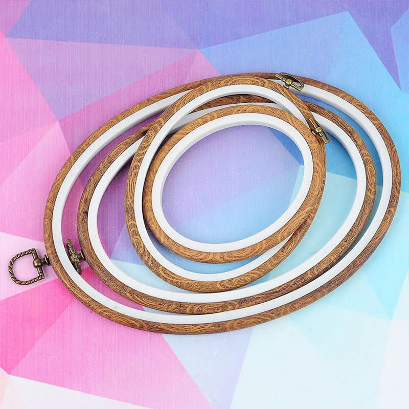 1 шт. Набор для вышивания круглой/овальной/восьмиугольной/прямоугольной