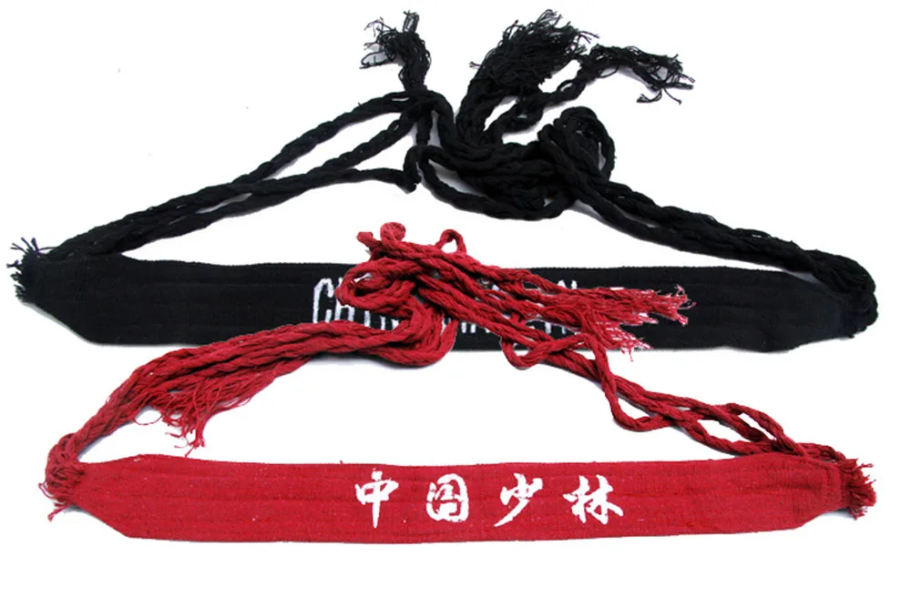 Унисекс искусство кунг фу искусственная кожа пояс боевые искусства Shaolin Karate