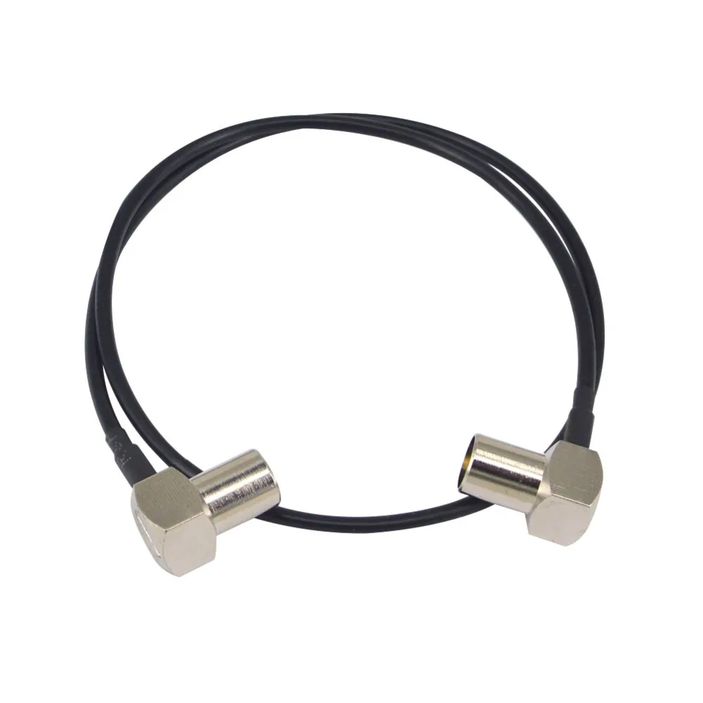 10 шт. 50 см коаксиальный Перемычка RG174 Удлинительный кабель TV штекер к телевизору