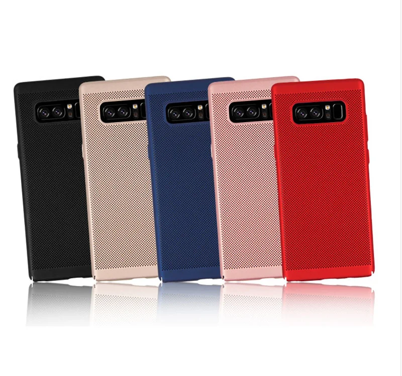 YueTuo чехол для samsung galaxy S10 plus lite s10e s10plus s10lite s 10 дышащая сетка излучающий телефон Жесткий чехол 3d