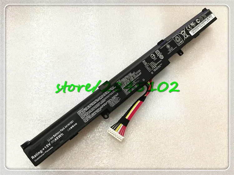 A41N1501 ноутбук Батарея Замена для ASUS ROG GL752VW G752VW N552V N552VX N552VW GL752 N552 N752 серии Тетрадь 0B110-0