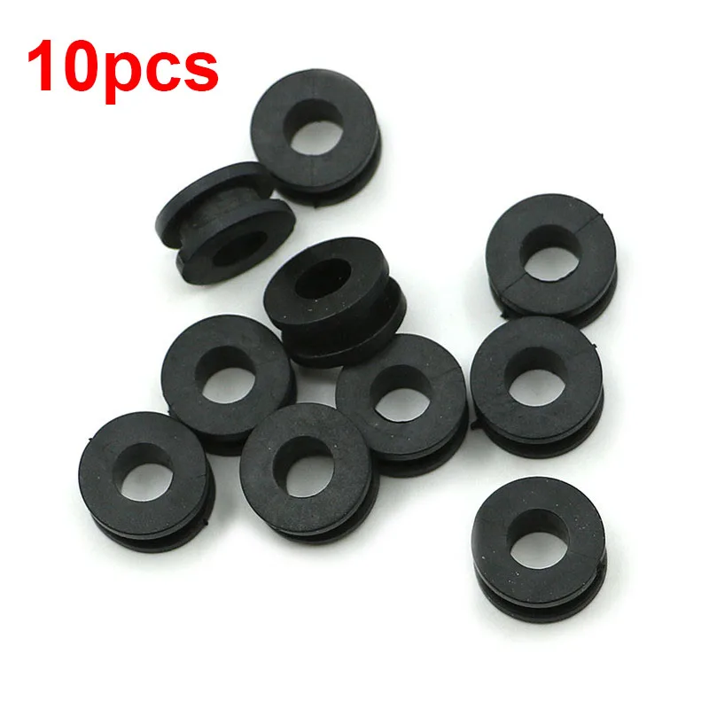 10X Rubber Side Cover Grommets upper tail lower middle Fairings ring nuts for Honda CBR 600RR 600 F2 F3 F4 F4i 250R 600F 125R