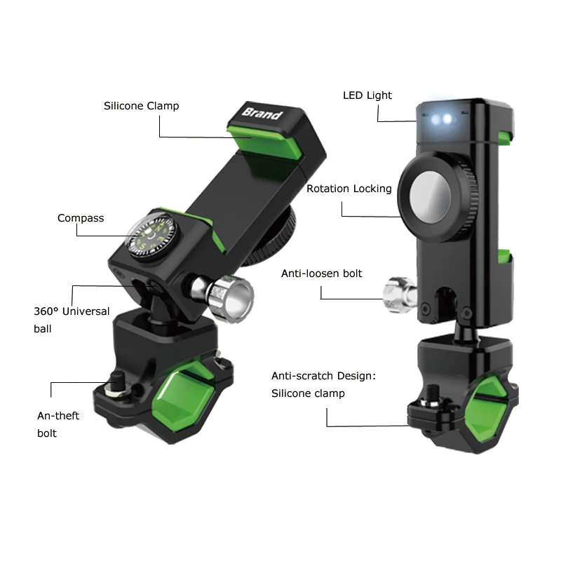 Универсальный Велосипедный руль для мотоцикла eBike держатель горного велосипеда