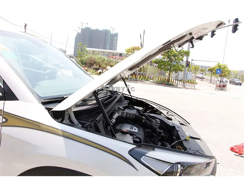 Подходит для hyundai Tucson аксессуары для автомобиля капот Газ Шок стойки Лифт Поддержка автомобиля Стайлинг