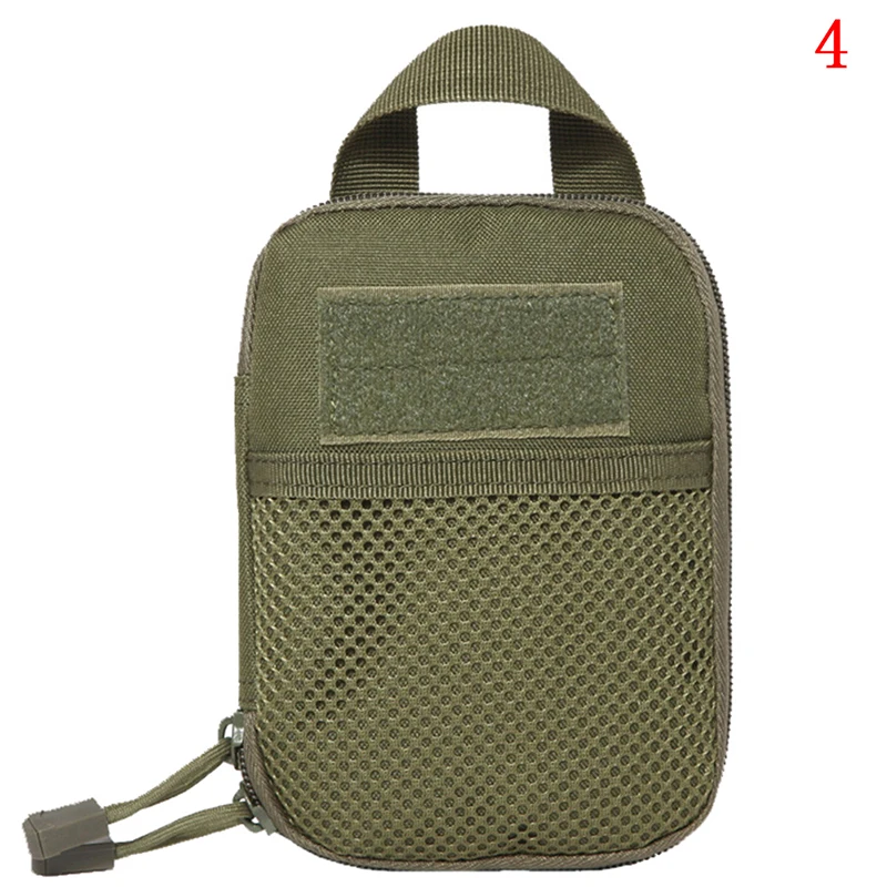 N4 Многофункциональная Военная тактическая поясная сумка инструмент EDC MOLLE поясная сумка на молнии аксессуар прочный поясной мешок - Цвет: N4