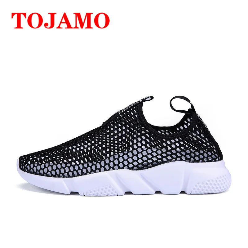TOJAMO 2018 Mesh Casual Shoes Mens Fashion Sneakers Outdoor Light Walking Men Comfortable Soft Vacation Footwear Zapatos | Обувь