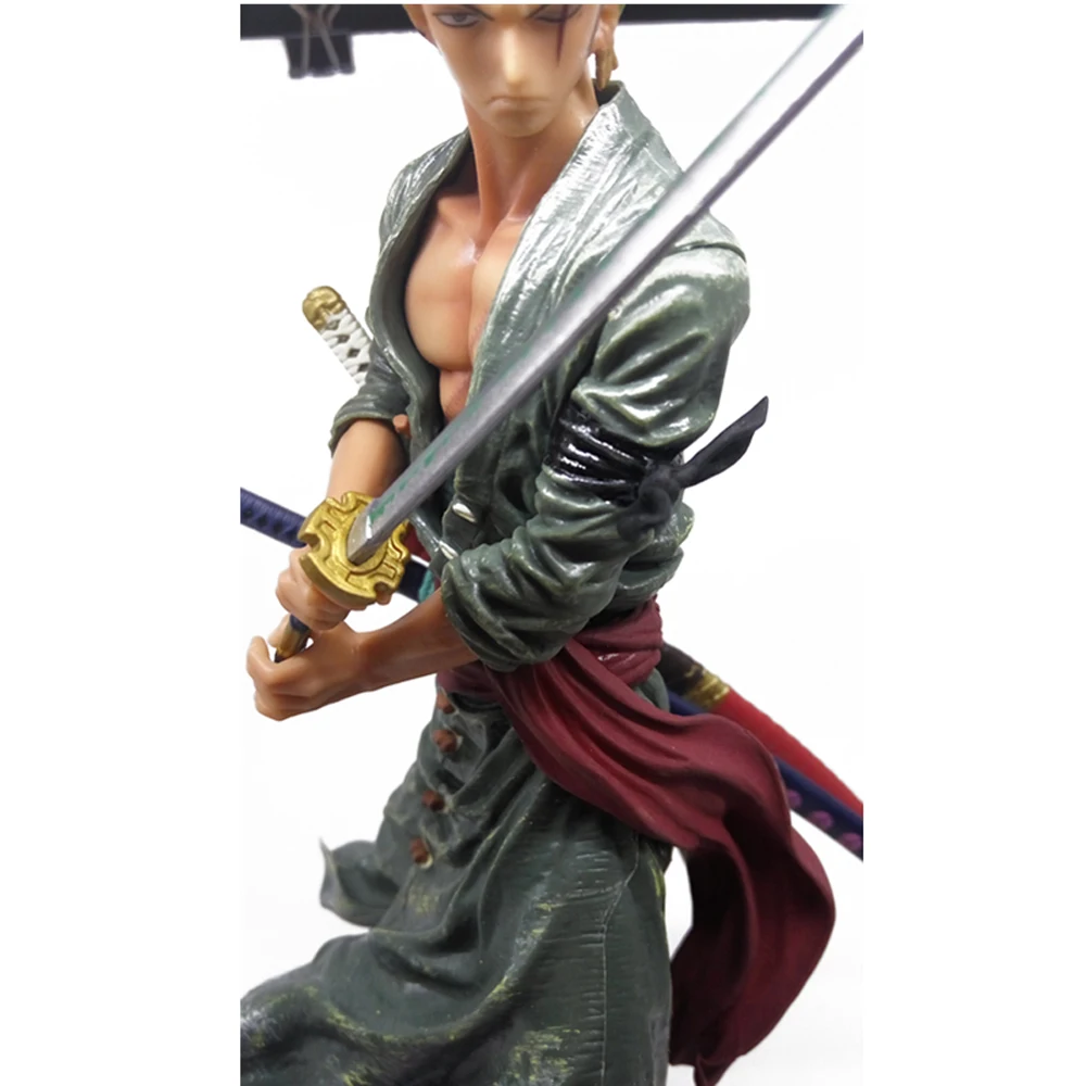 Горячие действия 20 см аниме одна штука Figma Roronoa Зоро фигурка ПВХ 7 "коллекция