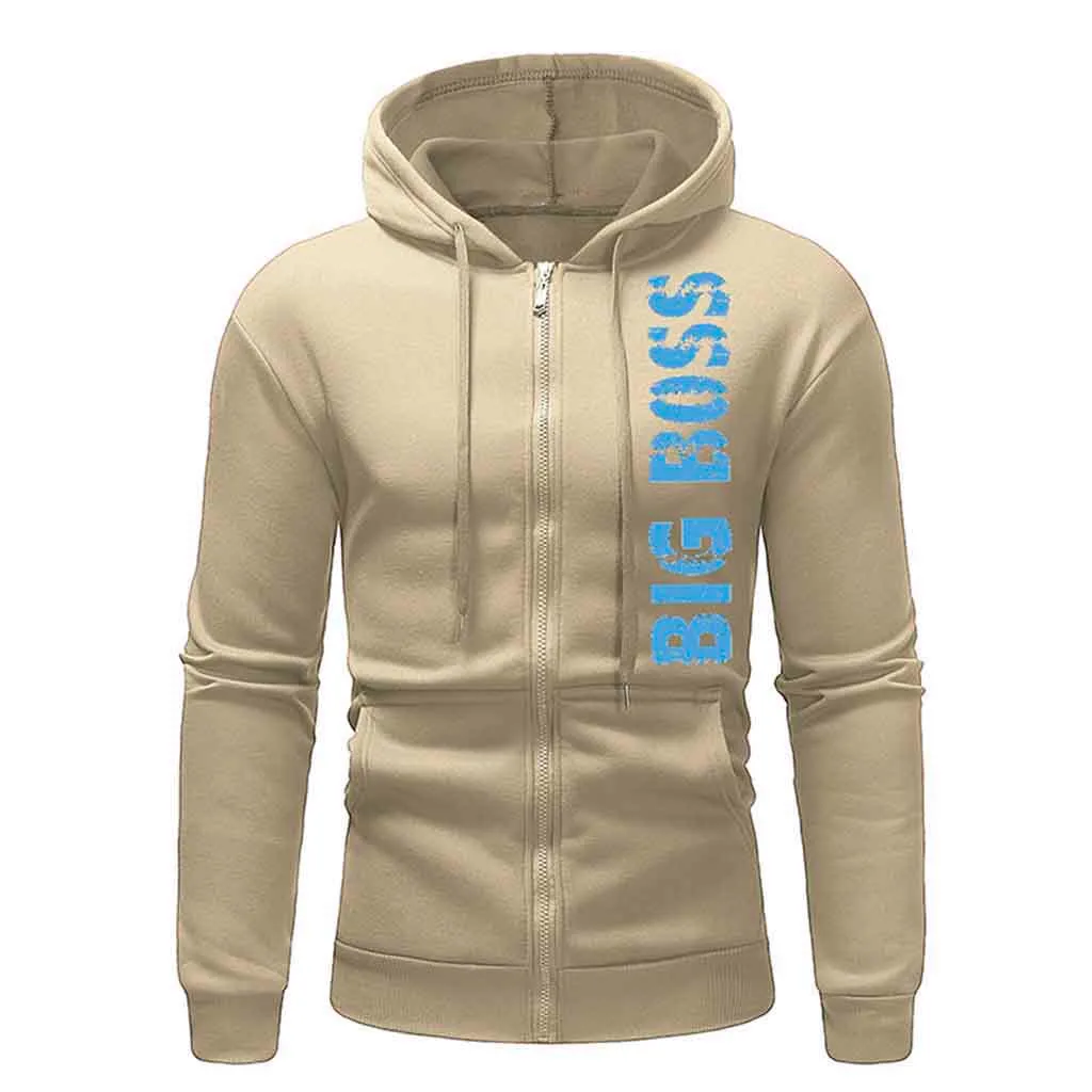 Lncdis Winter Spring Letter Print Zipper Hoodie Erkek Sweatshirts Men Hoodies Sudaderas Para Hombre Sweat A Capuche Homme Bluzy | Мужская