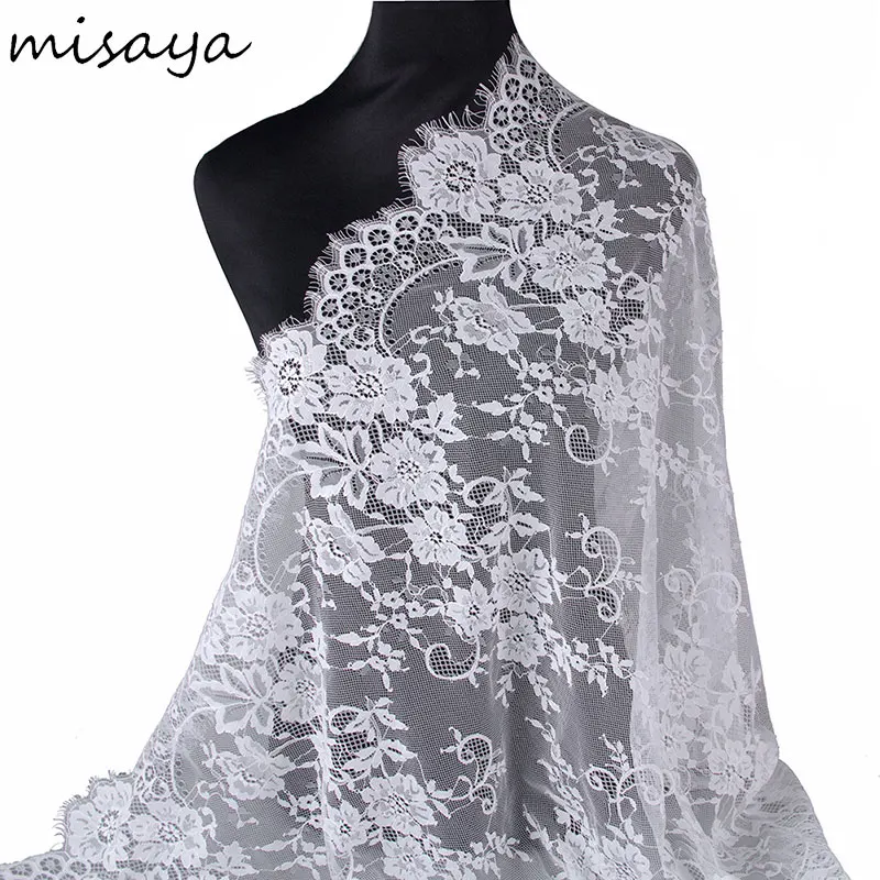 Кружевные накладные ресницы Misaya 3 ярда/партия очень широкий 2 вида цветов