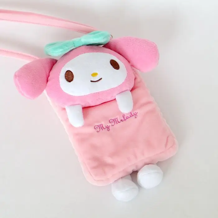 Мультяшный плюшевый рюкзак My Melody Cinnamoroll Pudding Duffy Shelliemay stelllalou Gelatoni Улица Сезам телефон Сумки для подарков