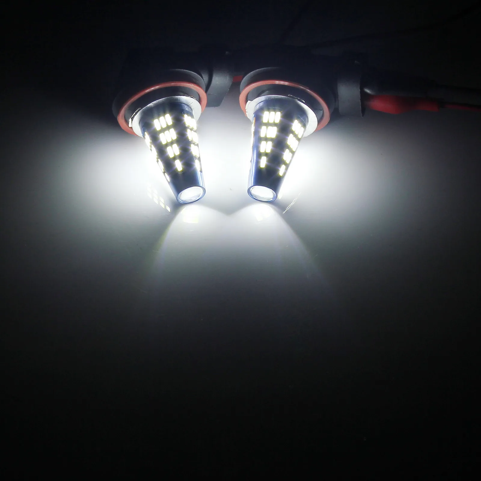 2 шт. автомобисветильник светодиодные лампы H8 H11 48 SMD 5 Вт 6000 К|Сигнальная лампа| |