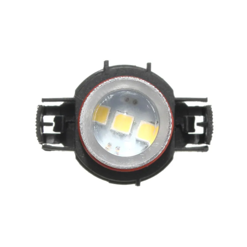 H16 6W чистый белый 15 SMD светодиодный автомобиль фары 6000K 550Lm 2323 чипы Противотуманные