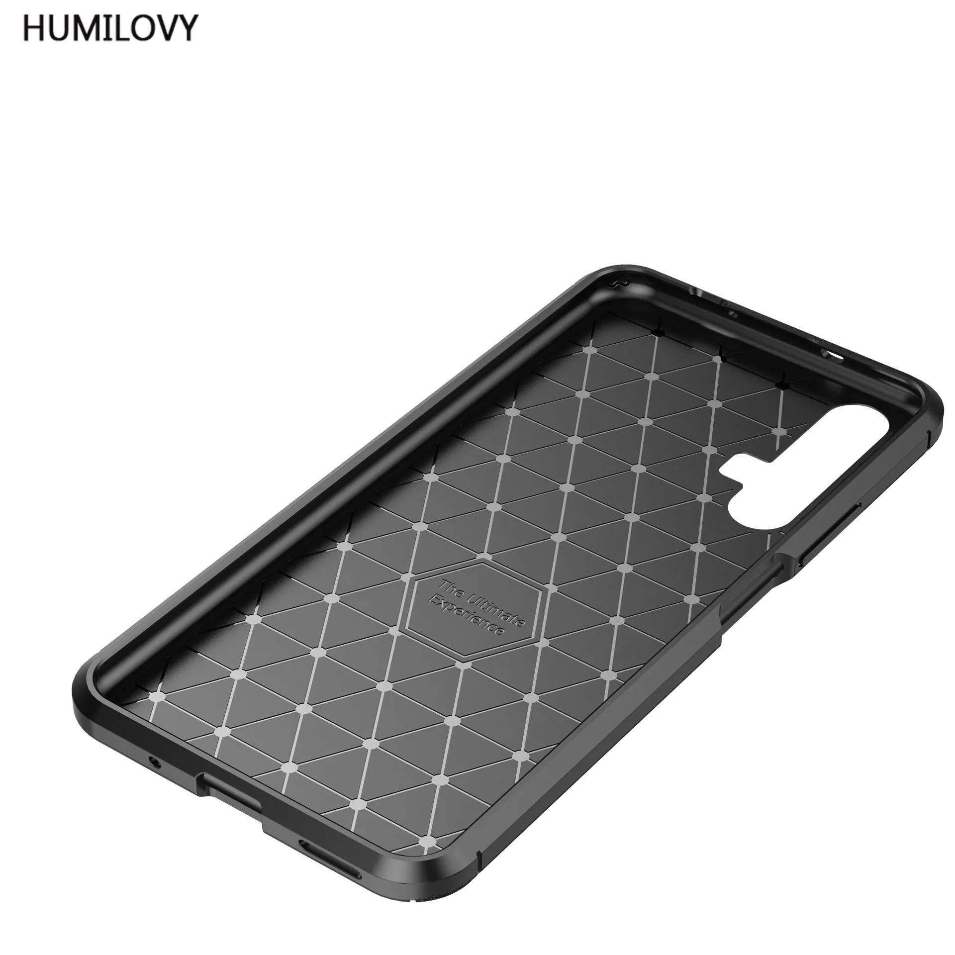 For Huawei Honor 20 Case Cover Carbon Fiber texture Shockproof Soft TPU Back Honor20 Cases |