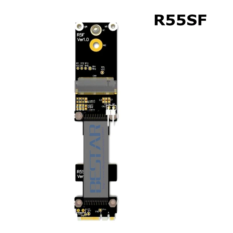 Адаптер расширения Riser M.2 WIFI A.E Key A + E 2230 к NVMe NGFF ленточный кабель для M2 Wi Fi Bluetooth 3G 4G
