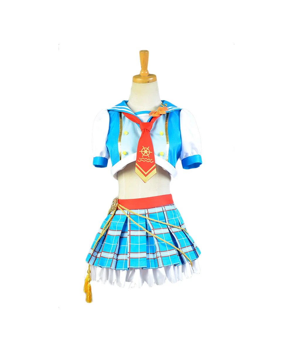 LoveLive моряк Kotori Minami маскарадный костюм Rin Hoshizora матросский для Хэллоуина