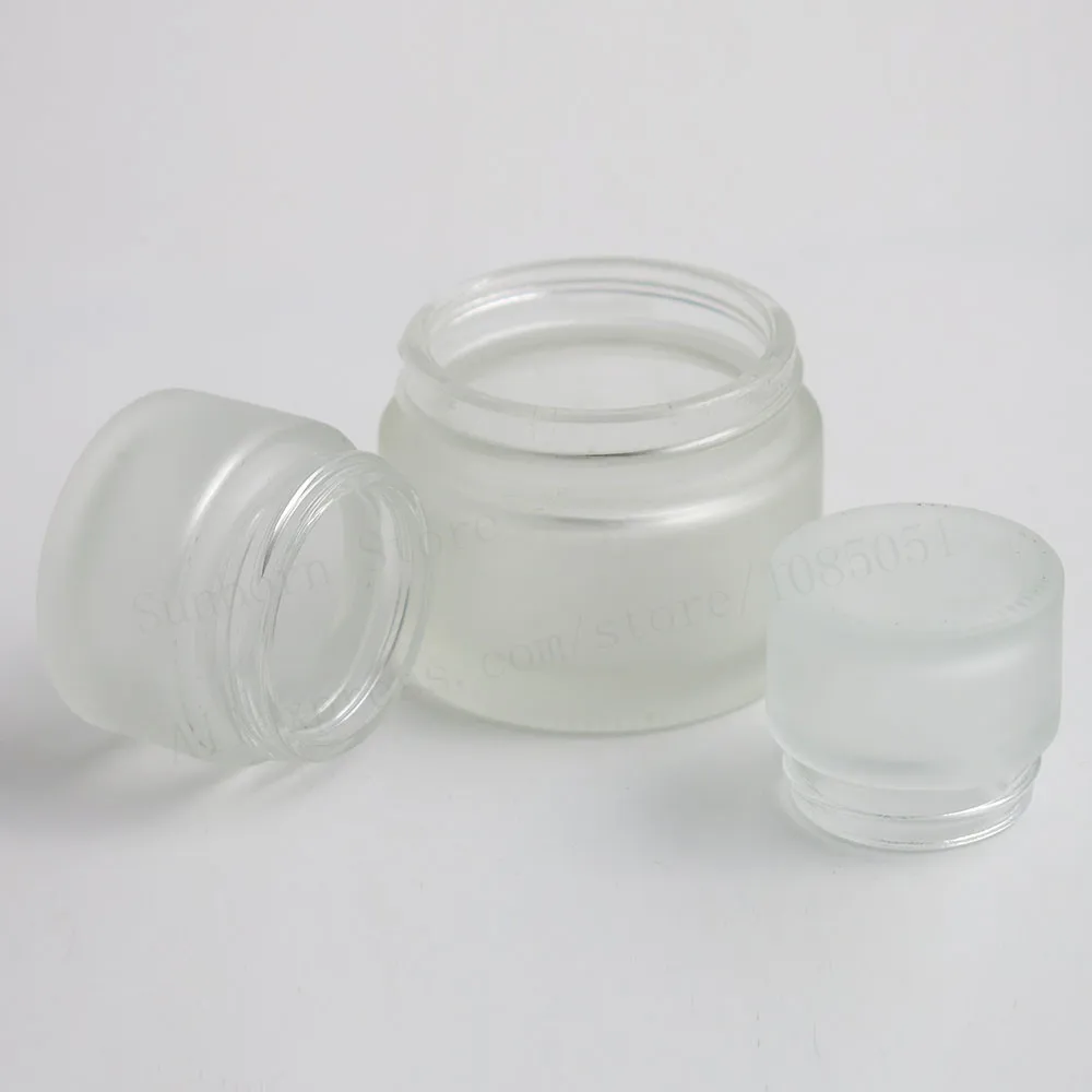 10 шт. 5g г 20 30 50 100 Мороз пустые прозрачные по уходу за кожей крем Jar маломерит на 1/2oz 1