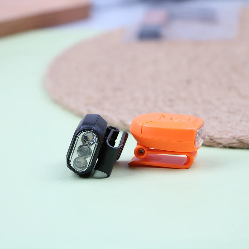 3LED фары Кепки светильник 90 градусов поворотный зажим-на шапке светильник хэндс-фри яркая фара Фонари кемпинг езда на велосипеде