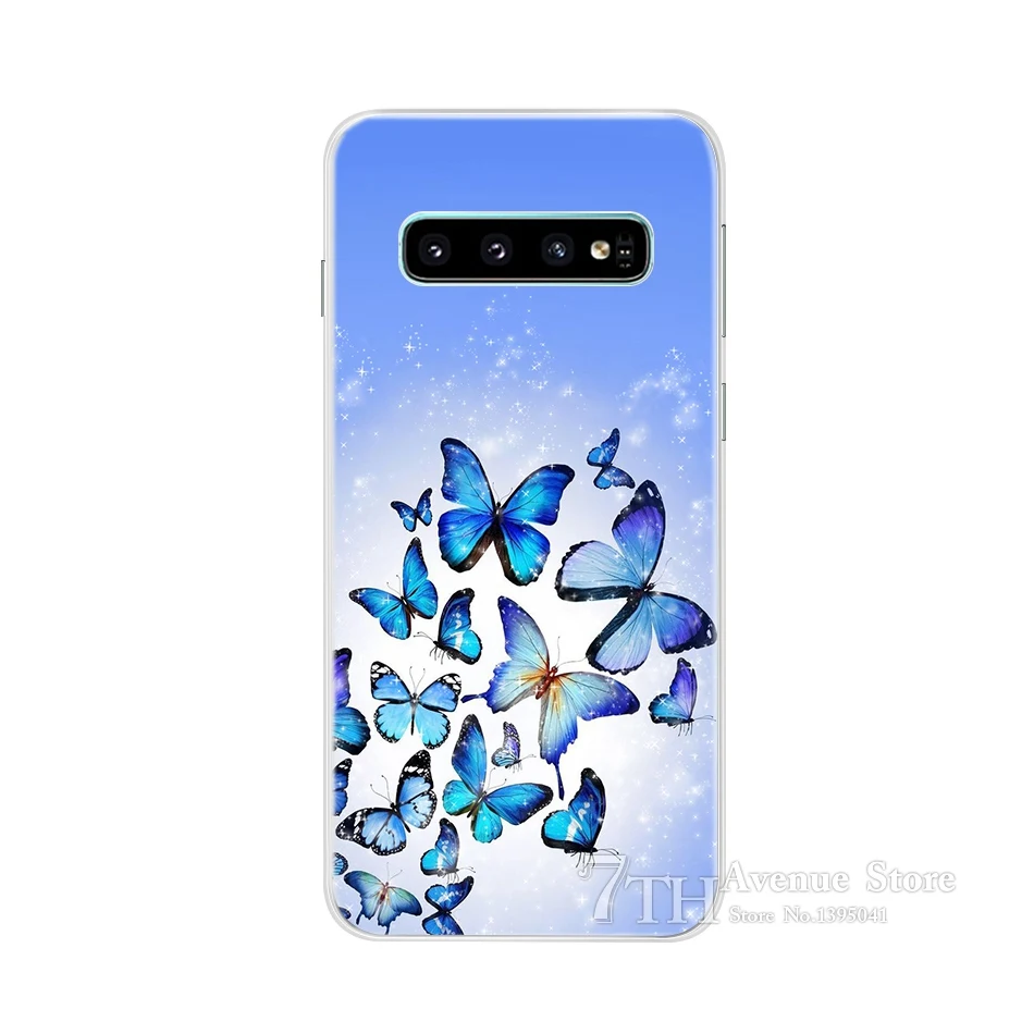 Мягкий чехол из ТПУ для Samsung Galaxy S10 Plus мягкий силиконовый S 10 S10E телефона |