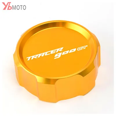 Rear Cover Gold Топ бренды Синий Мотоцикл с ЧПУ передний и задний тормозной цилиндр для жидкости крышка резервуара для Yamaha TRACER 900 GT - Цвет: Rear Cover Gold