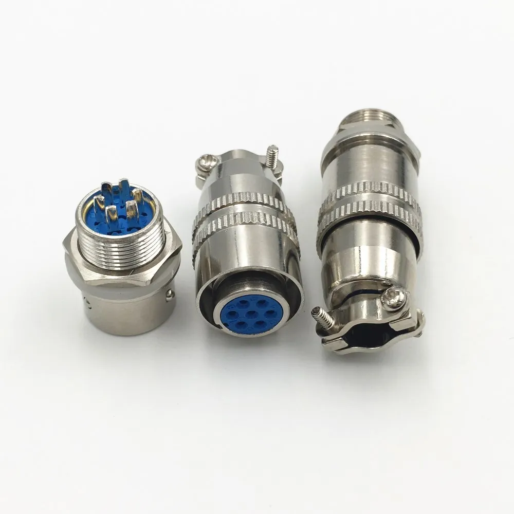 2 комплекта XS12 Авиационная вилка 12 мм 2 3 4 5 6 7 Pin Push-pull круговой быстрый разъем воздушная вилка квадратная круглая розетка 3A разъем 400 в