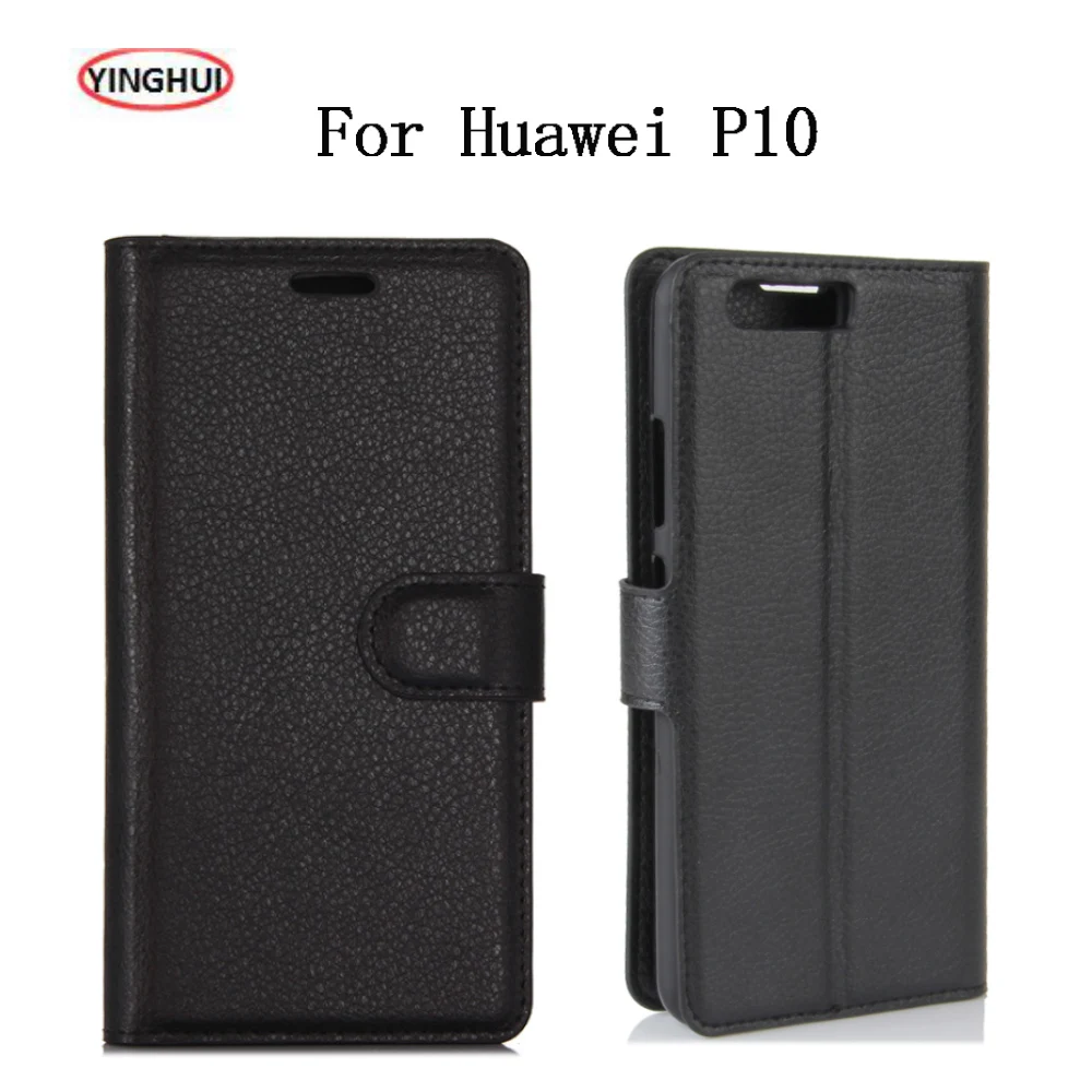 HUDOSSEN для Huawei P10 VTR-L09 роскошный Флип PU кожаный чехол задняя крышка Чехол кошелек