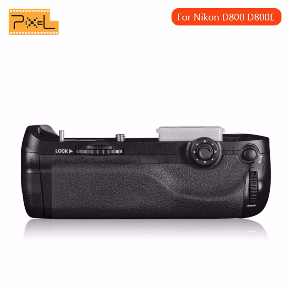 Pixel Vertax D12 Вертикальная сменная ручка батареи для Nikon D800 D800E DSLR камера MB работает с
