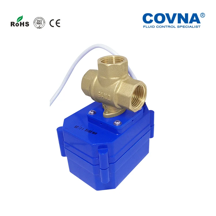 DN25 1 дюймов hk62 ts серии латунь миниатюрный Электрический Управление 3 способа