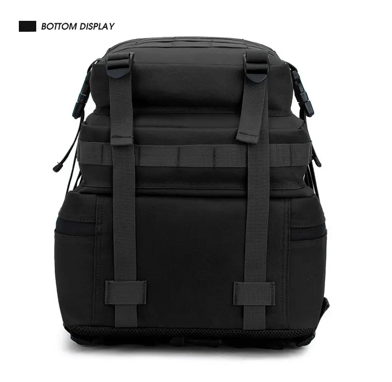 50L Military Tactical Backpack Molle Army Assault Bag Hiking Camping Hunting Backpack Outdoor Waterproof Big Bag Travel Rucksack