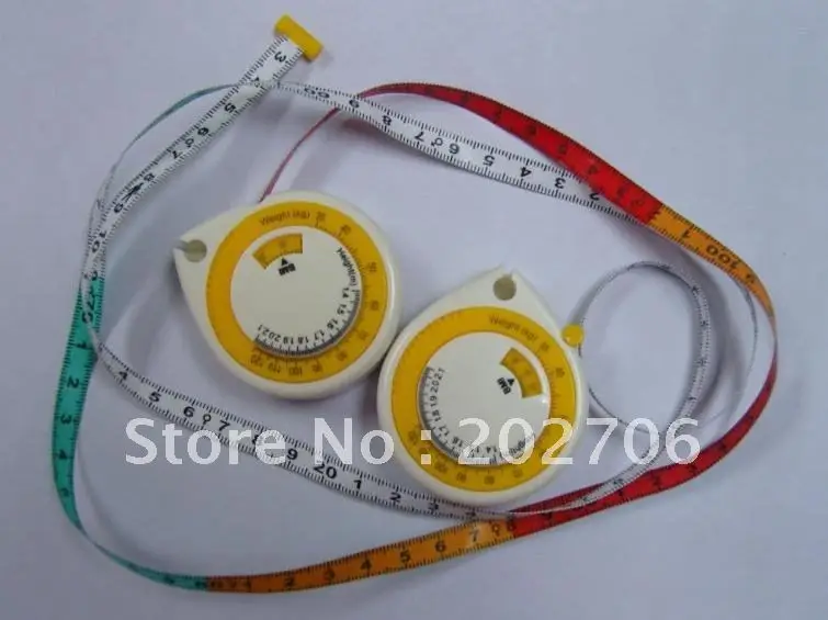 BMI measure tape/ bmi caculator/ body tape 50pcs/lot! | Инструменты
