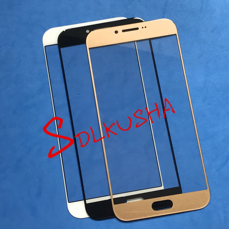 Передняя внешняя стеклянная линза Замена сенсорного экрана для Samsung Galaxy A8 2016 A8100