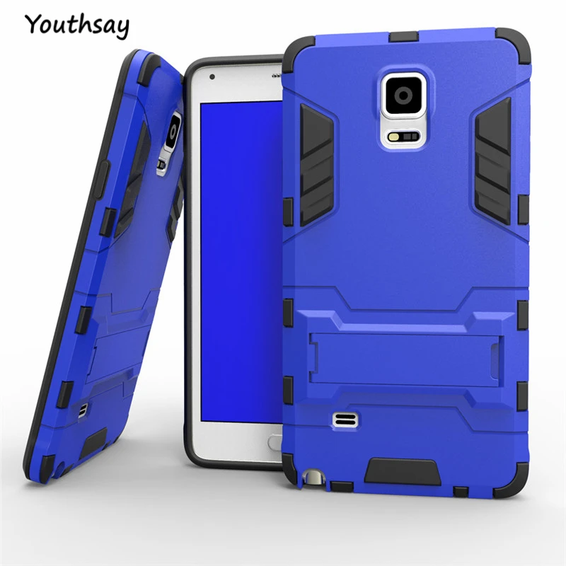 Для Samsung Galaxy Note 4 чехол N9100 робот силиконовый Жесткий Чехол для Fundas|for samsung galaxy|case