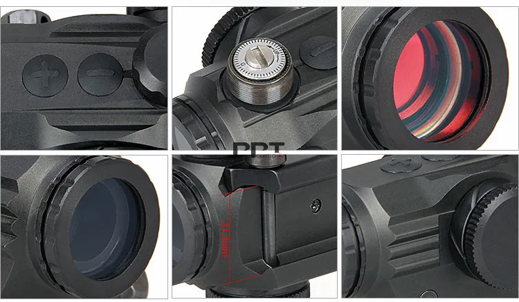 Горячая Распродажа FLY Shark Red Dot прицелы оптика тактище прицел 3MOA Dot размер с подсветкой мини для охоты стрельба PP2-0110